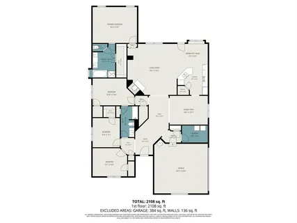a picture of a floor plan
