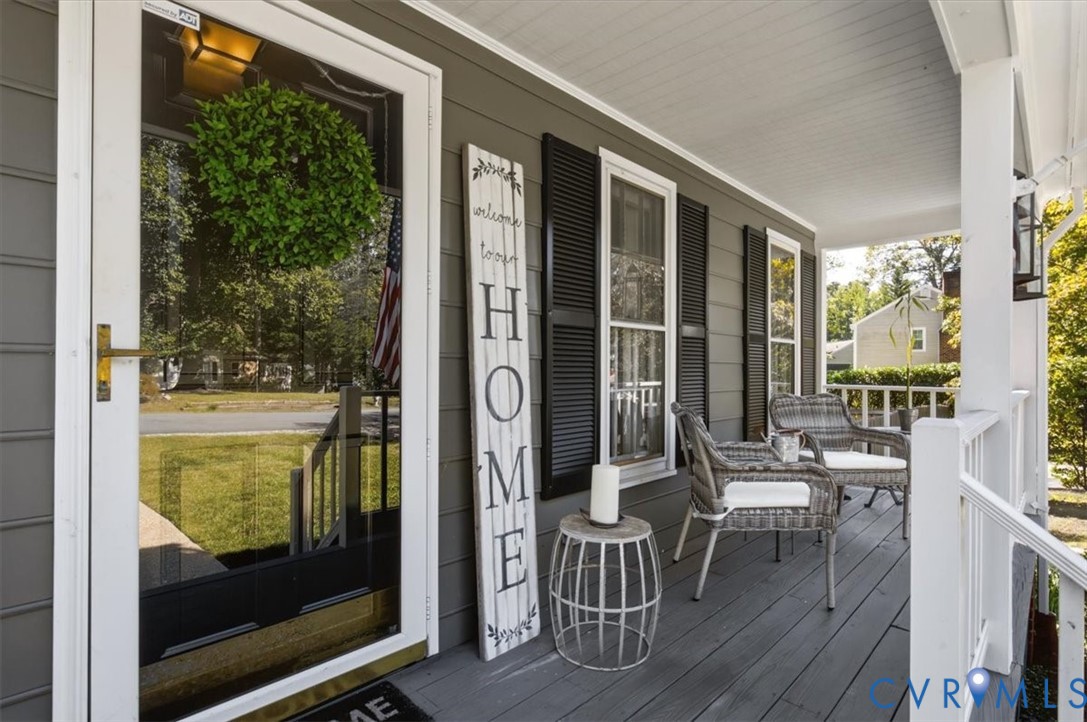 863 Watch Hill Road Midlothian, VA 23114 - Photo 5 of 62 Inviting front porch with a wood-finish floor and