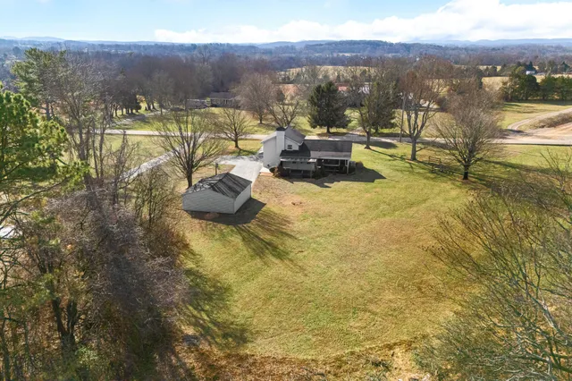 a view of a terrace with furniture
