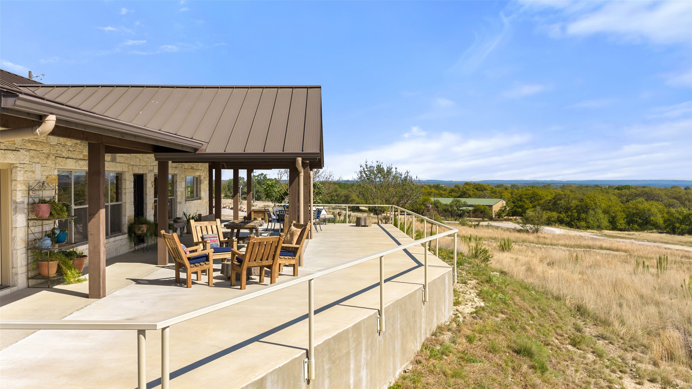 546 Lazy Oak Road Hye, TX 78635 - Photo 9 of 34 View of patio