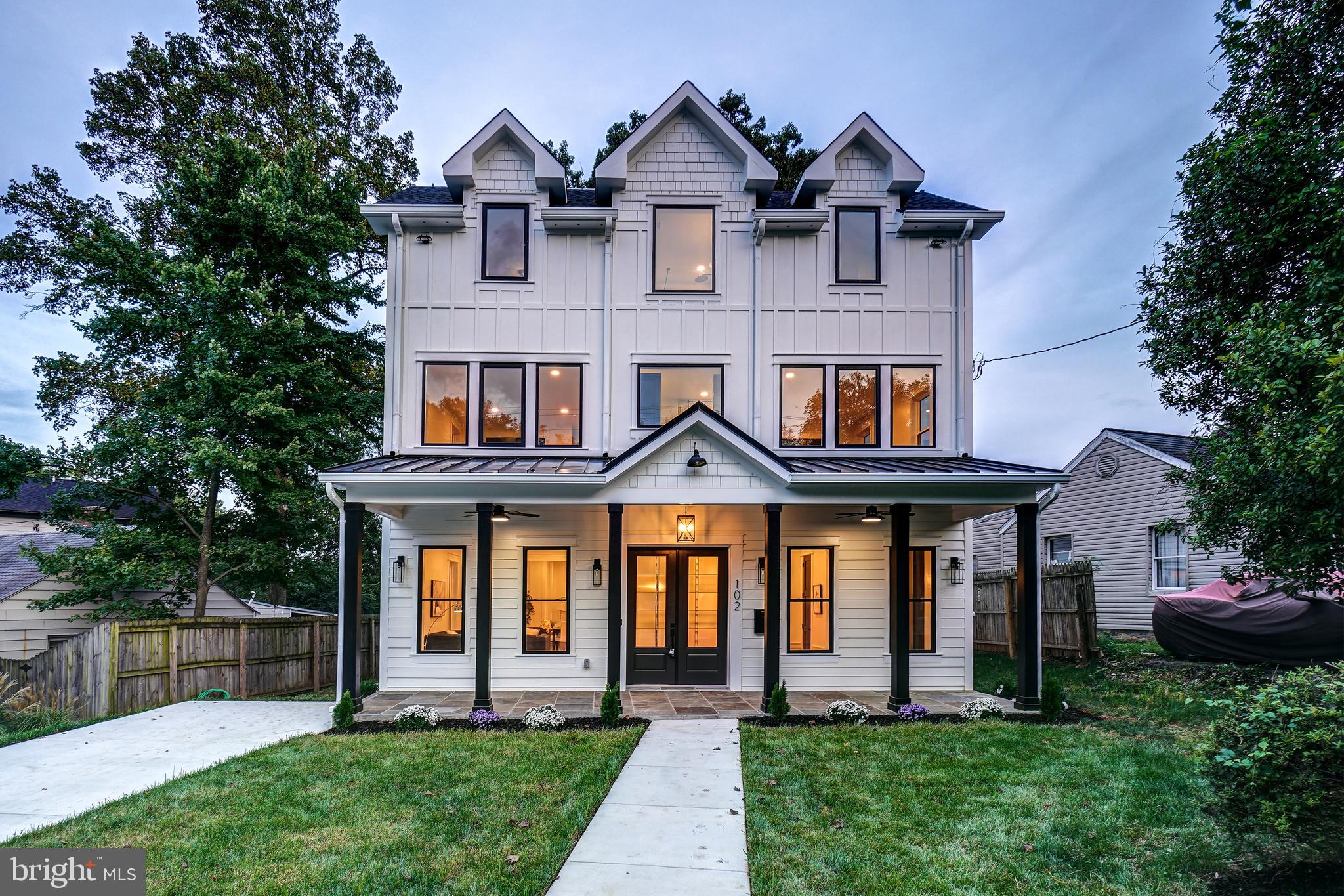 102 Ritchie Avenue Silver Spring, MD 20912 - Photo 27 of 38 Exterior Front at Dusk
