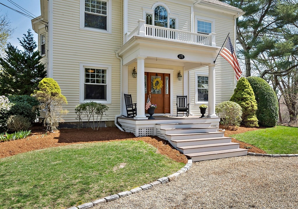 273 Wareham Street Middleboro, MA 02346 - Photo 2 of 42 a view of a house with a backyard