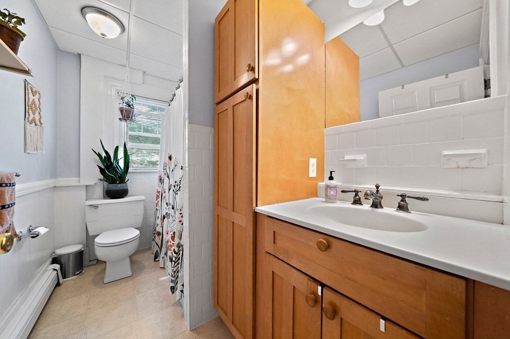 273 Wareham Street Middleboro, MA 02346 - Photo 31 of 42 a bathroom with a sink a toilet and shower