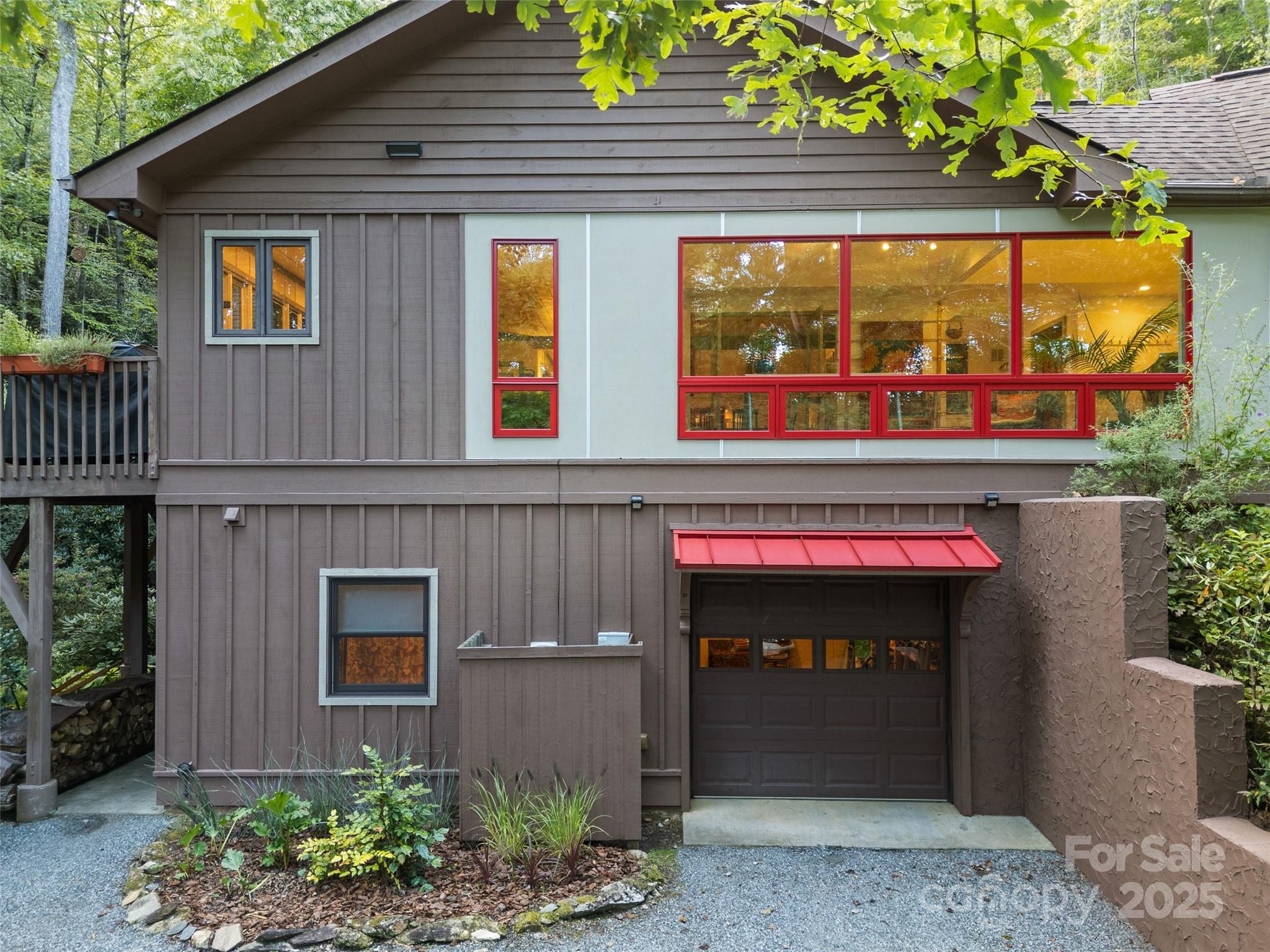 273 David's Trace Pisgah Forest, NC 28768 - Photo 5 of 48 a sign that is on the side of a building