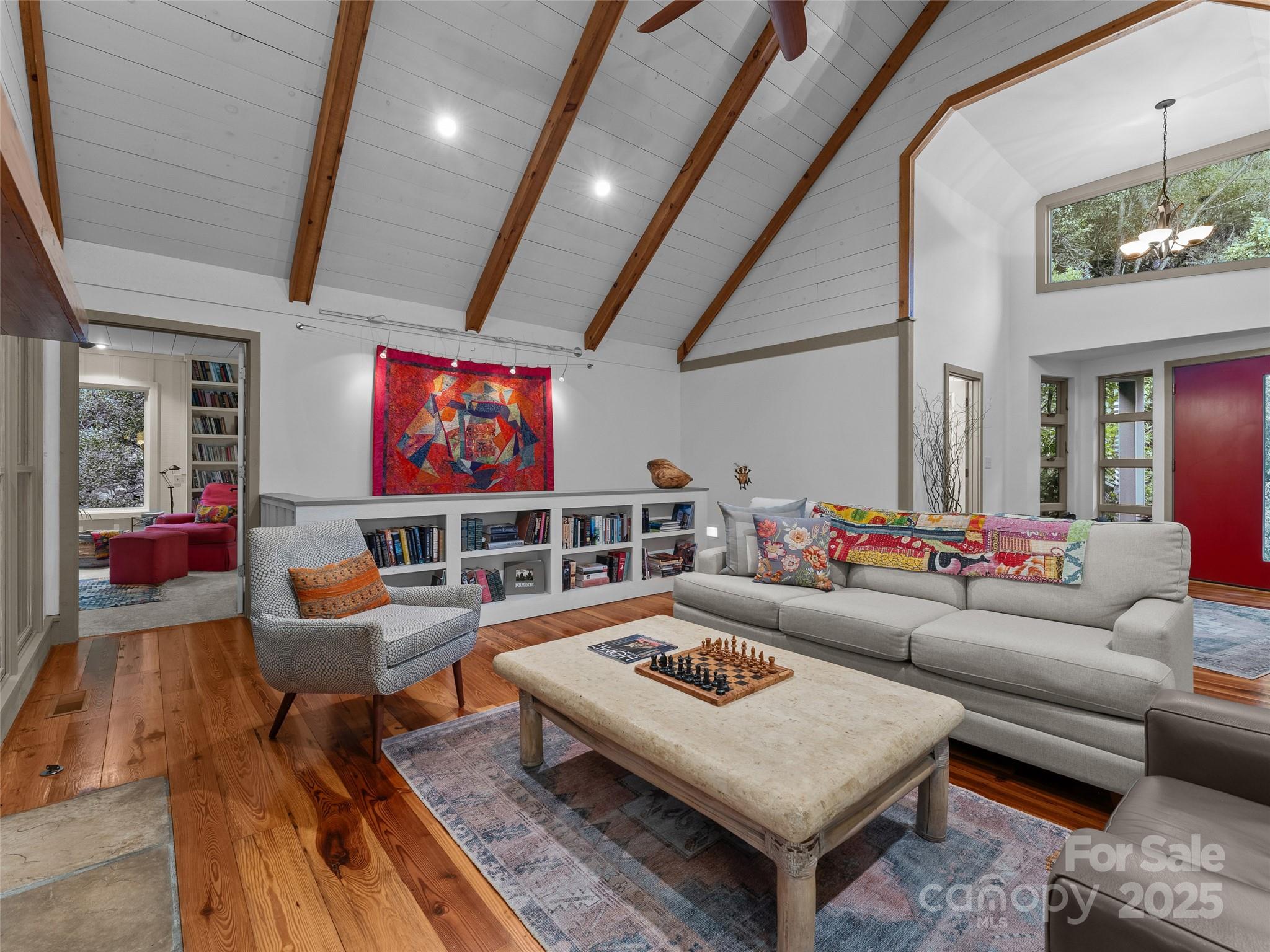 273 David's Trace Pisgah Forest, NC 28768 - Photo 8 of 48 a living room with furniture and a rug