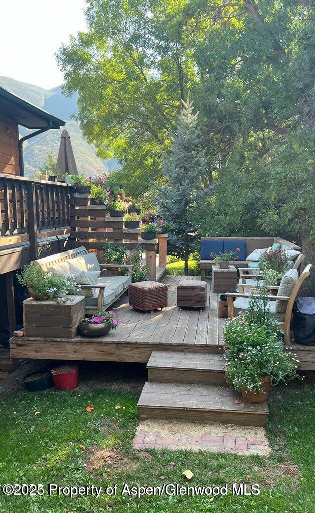 113 Crossland Drive Basalt, CO 81621 - Photo 23 of 28 a view of yard with patio