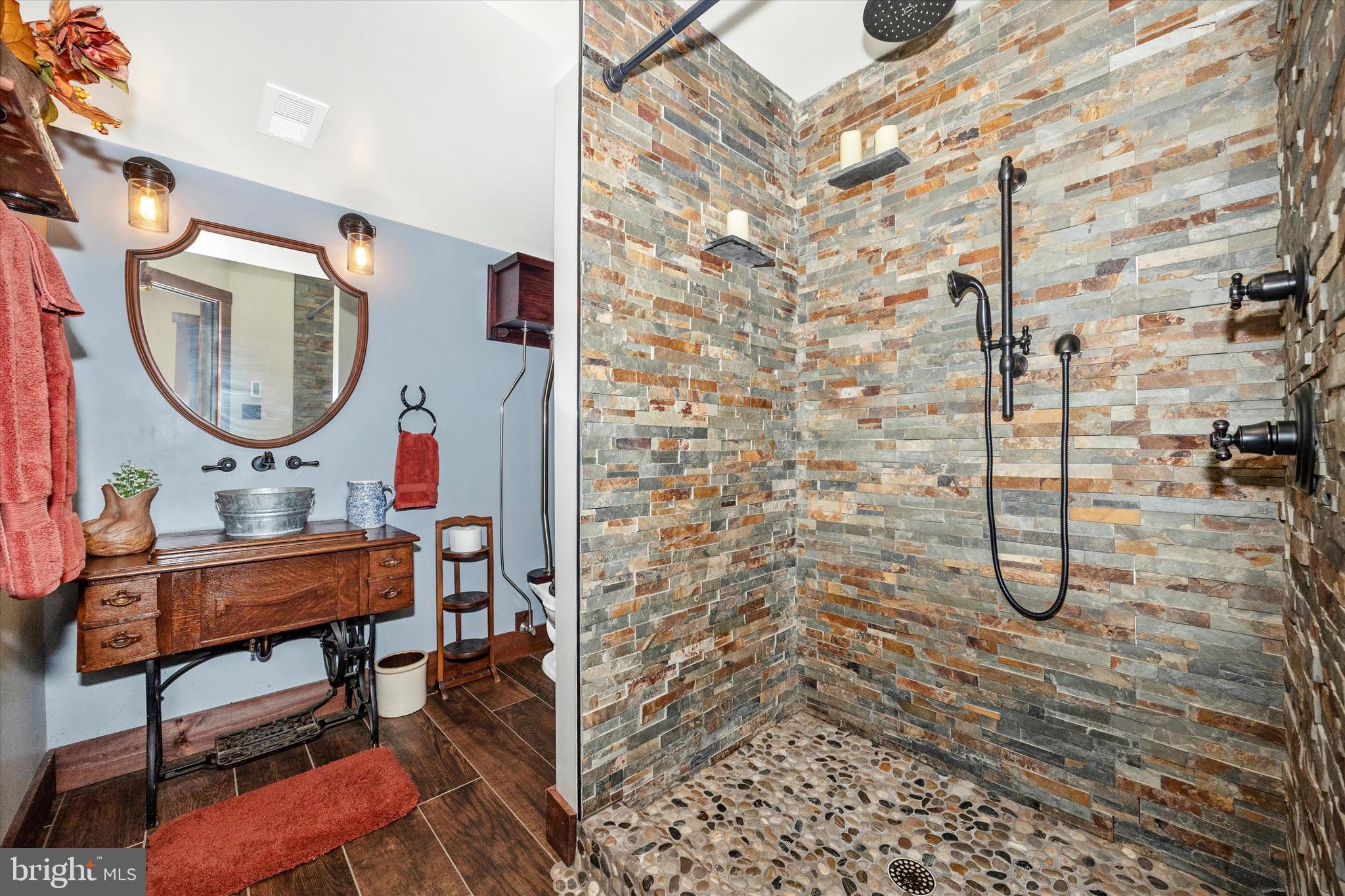 7307 Black Road Thurmont, MD 21788 - Photo 32 of 54 Lower level bathroom