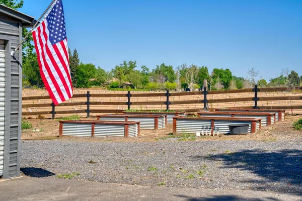 a view of a lake with a mountain
