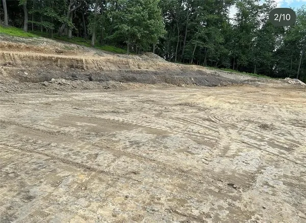 a view of empty room with mountain