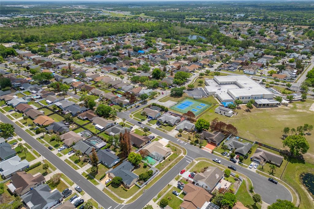 2779 Muscatello Street Orlando, FL 32837 - Photo 5 of 36 an aerial view of residential building with outdoor space