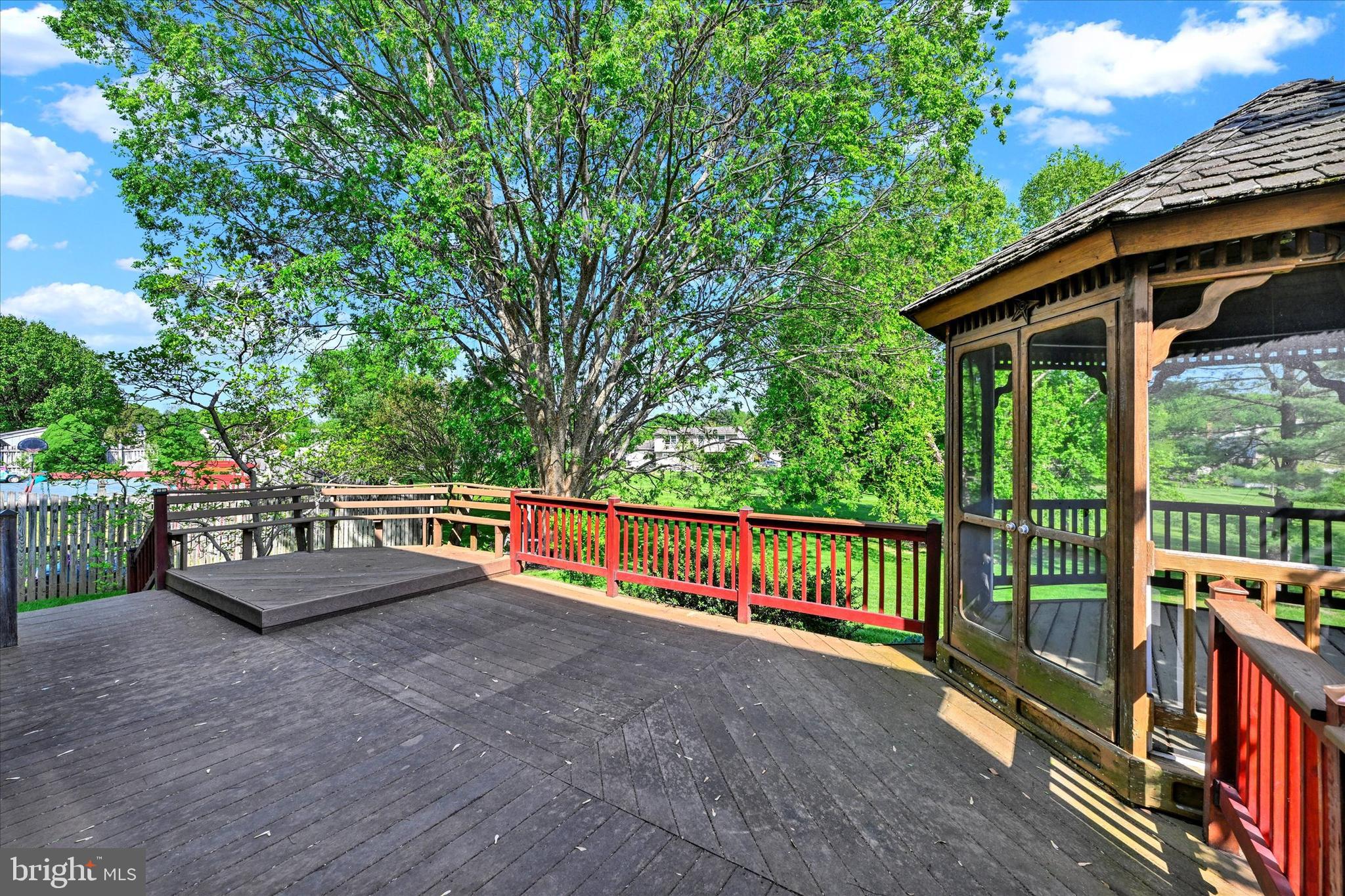 9115 Kilbride Road Baltimore, MD 21236 - Photo 39 of 61 a view of outdoor space with seating and trees