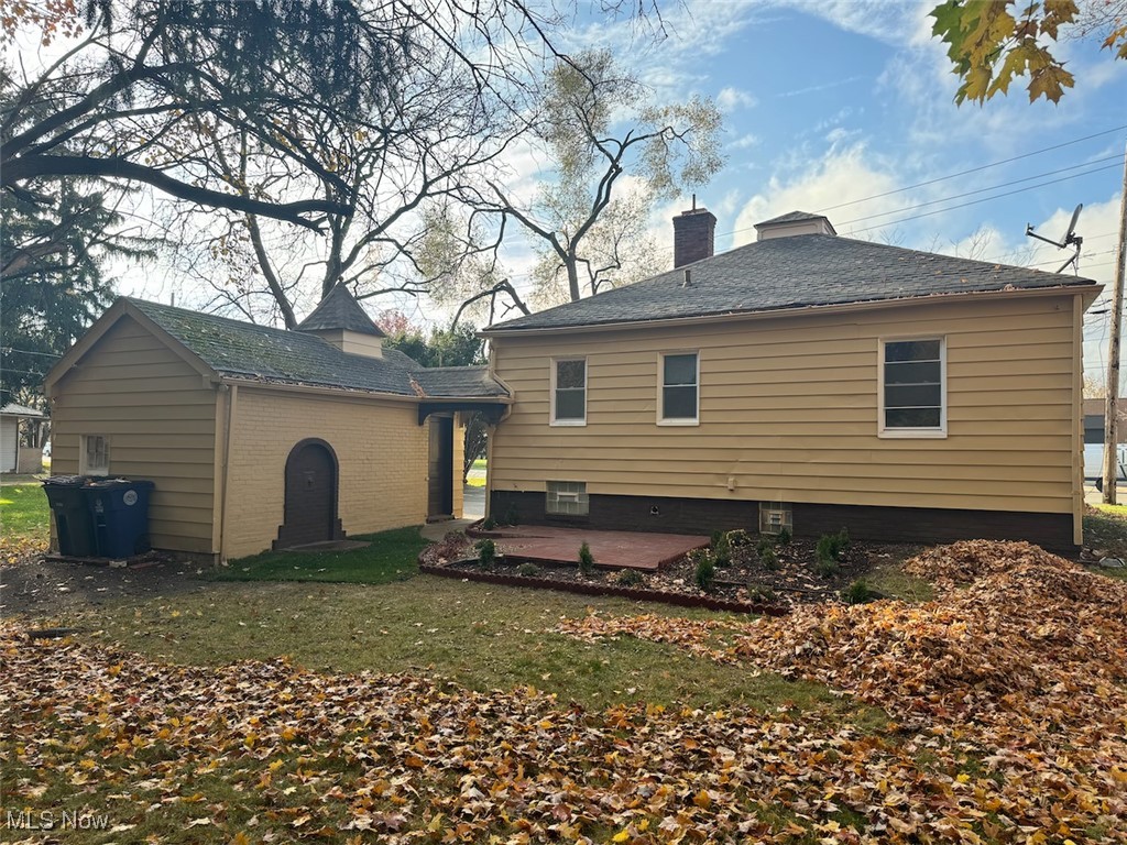 4595 Tiedeman Road Cleveland, OH 44144 - Photo 5 of 29 Back of property with a patio area and yard