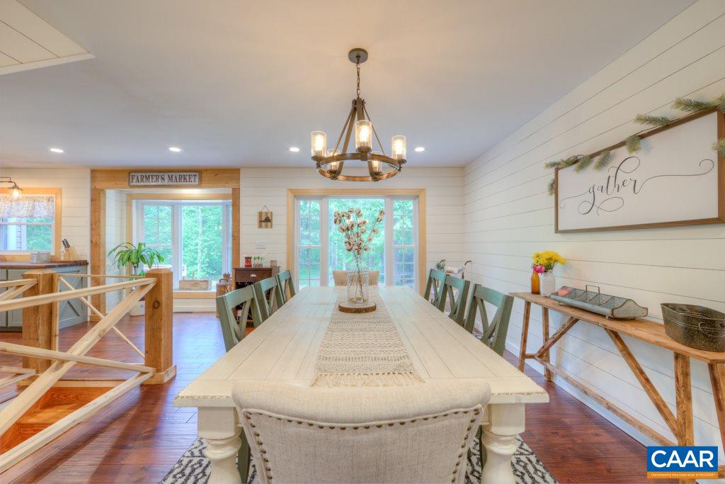 1877 Swift Run Road Ruckersville, VA 22968 - Photo 4 of 40 a view of a dining room with furniture window and outside view