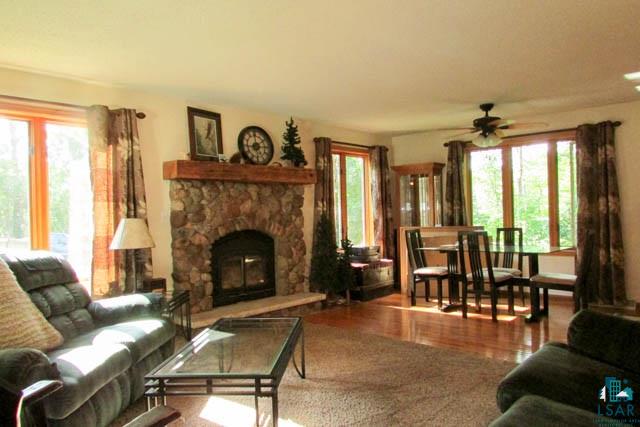 5246 Morris Thomas Road Hermantown, MN 55810 - Photo 6 of 24 Living/dining room