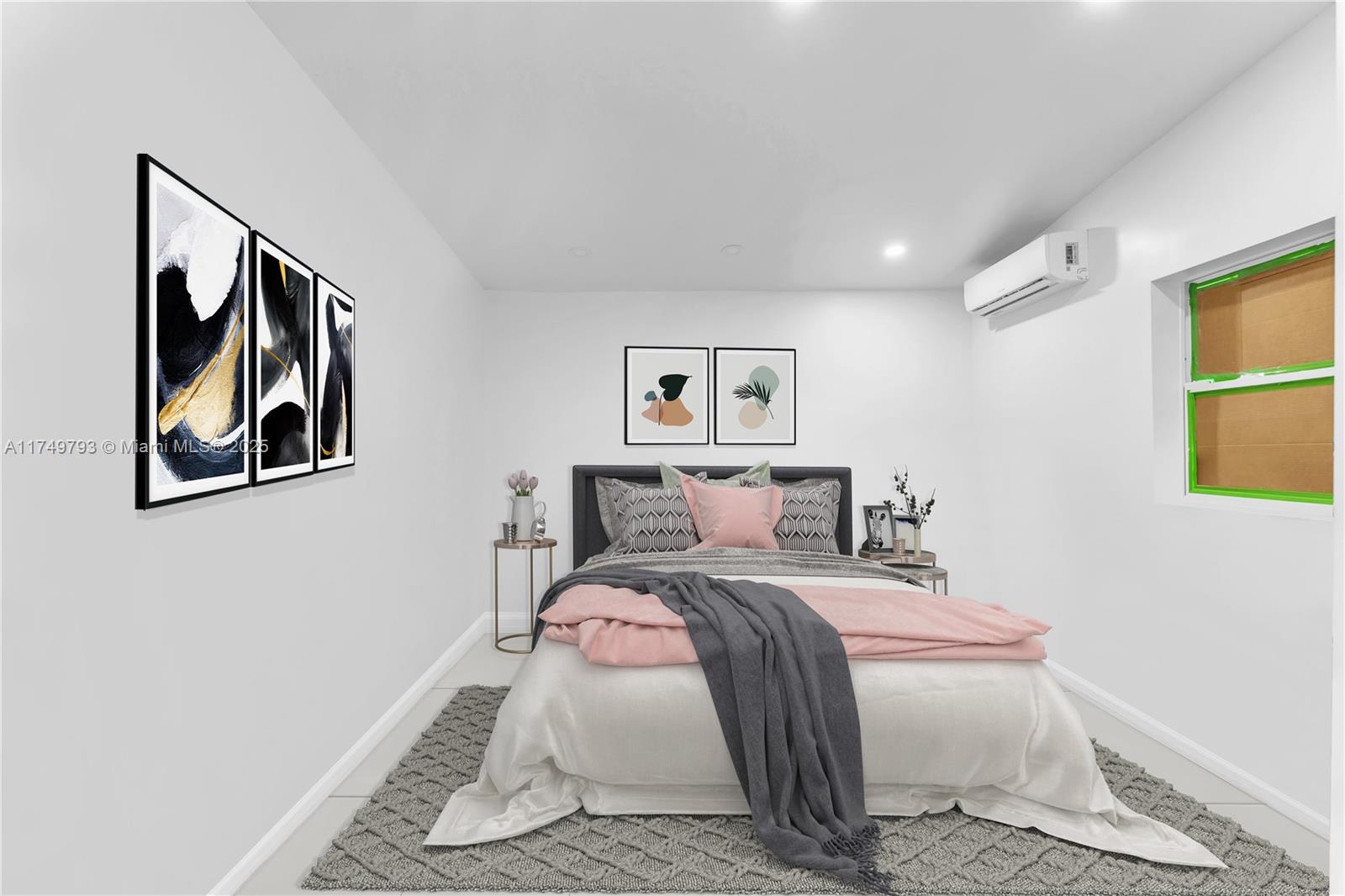 19900 Gulfstream Road Cutler Bay, FL 33157 - Photo 19 of 34 a bedroom with a bed and painting on the wall