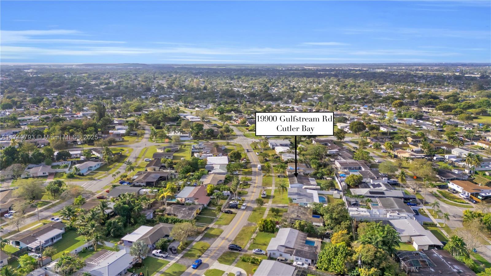 19900 Gulfstream Road Cutler Bay, FL 33157 - Photo 29 of 34 an aerial view of residential building and green space