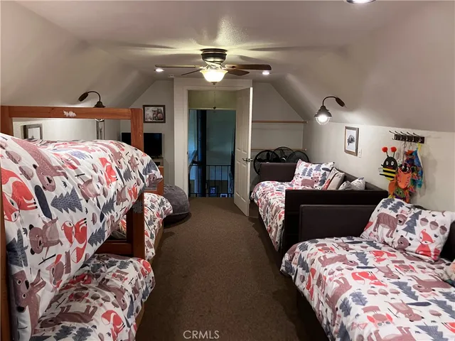 a view of street with deck