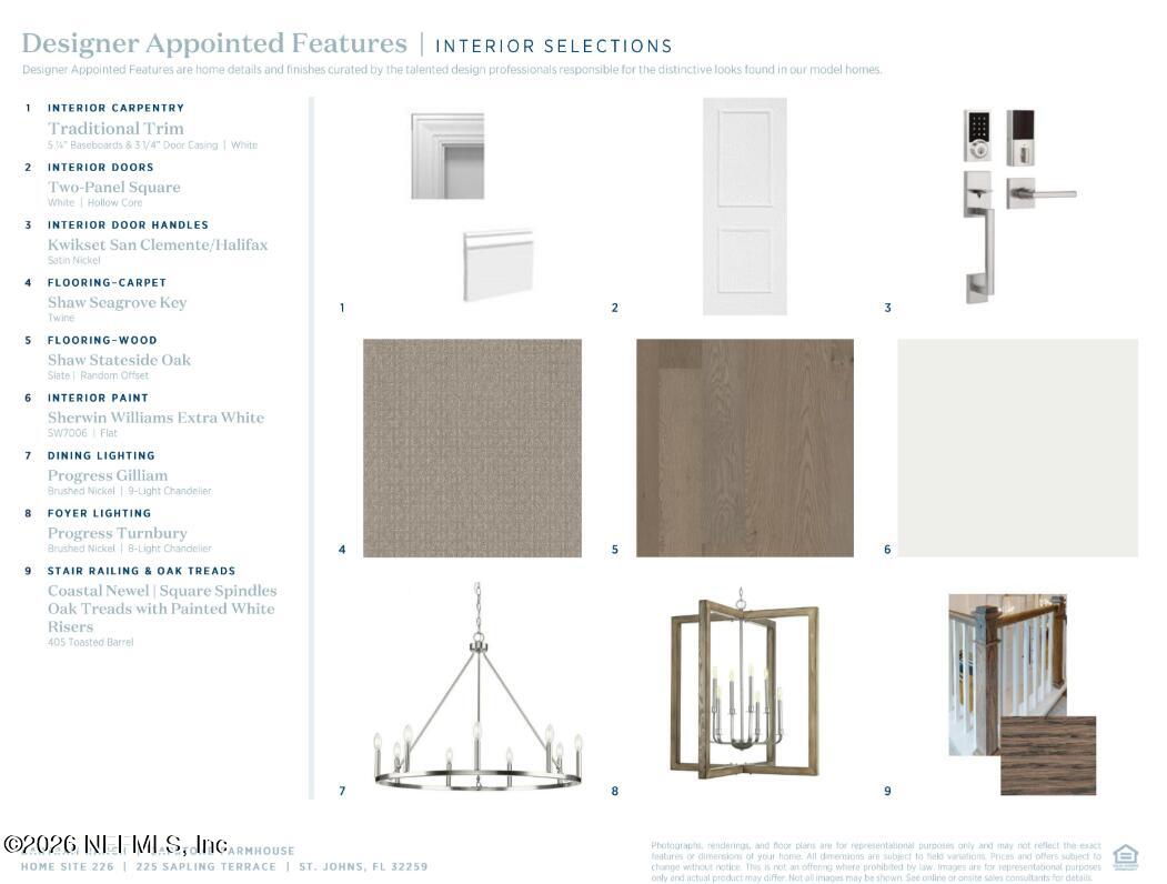 225 Sapling Terrace St. Johns, FL 32259 - Photo 2 of 6 Capstone Farmhouse Interior Selections