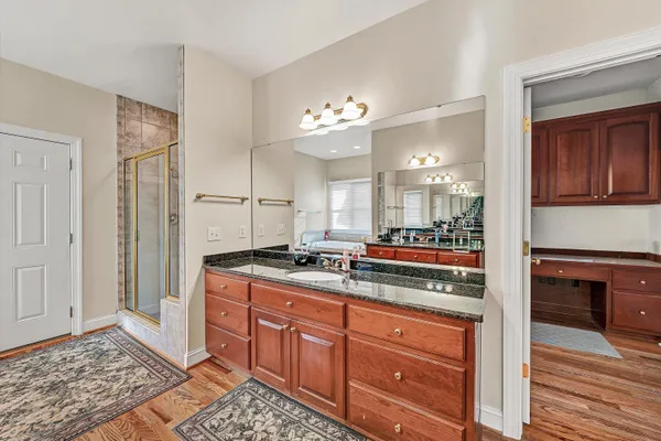 a view of a hallway with a elevator