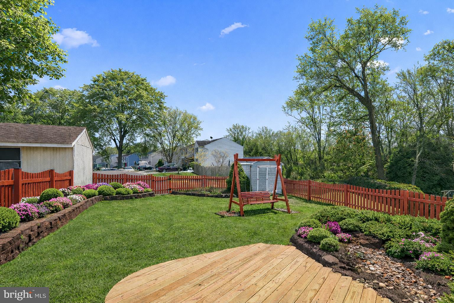 9 Menteith Court Baltimore, MD 21236 - Photo 37 of 46 a view of a backyard with sitting area
