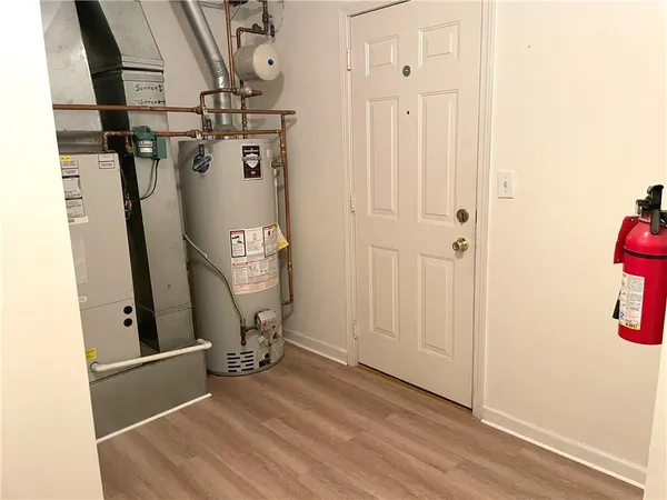 a view of a small space