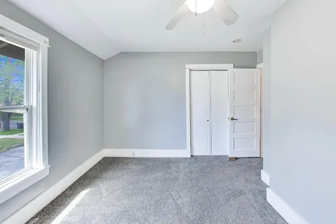 a view of room with window