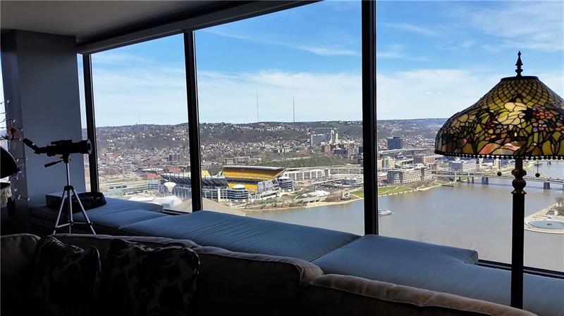 1 Trimont Lane, Unit 470D Pittsburgh, PA 15211 - Photo 6 of 21 Views of all Three Rivers.