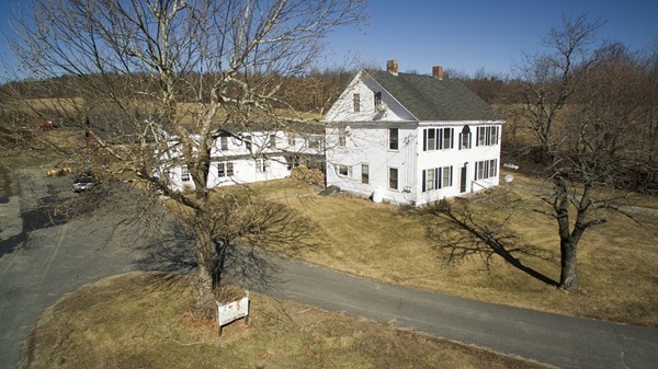 110 Hubbardston Road Princeton, MA 01541 - Photo 3 of 19 a view of multiple houses with a yard