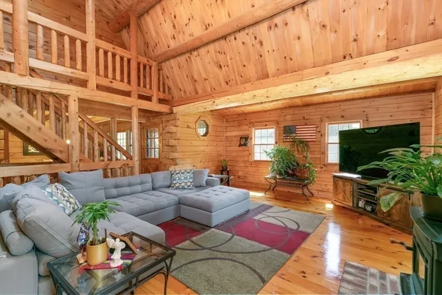 a outdoor space with furniture