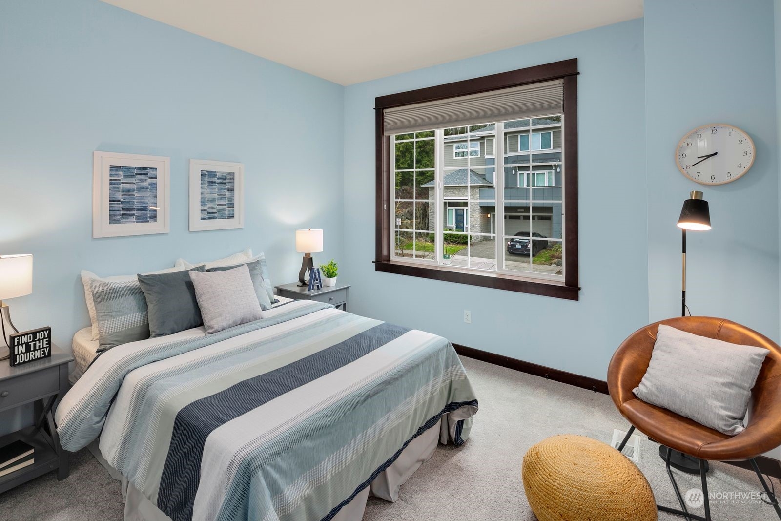 17605 3rd Avenue Southeast Bothell, WA 98012 - Photo 27 of 38 a bedroom with bed and a chair