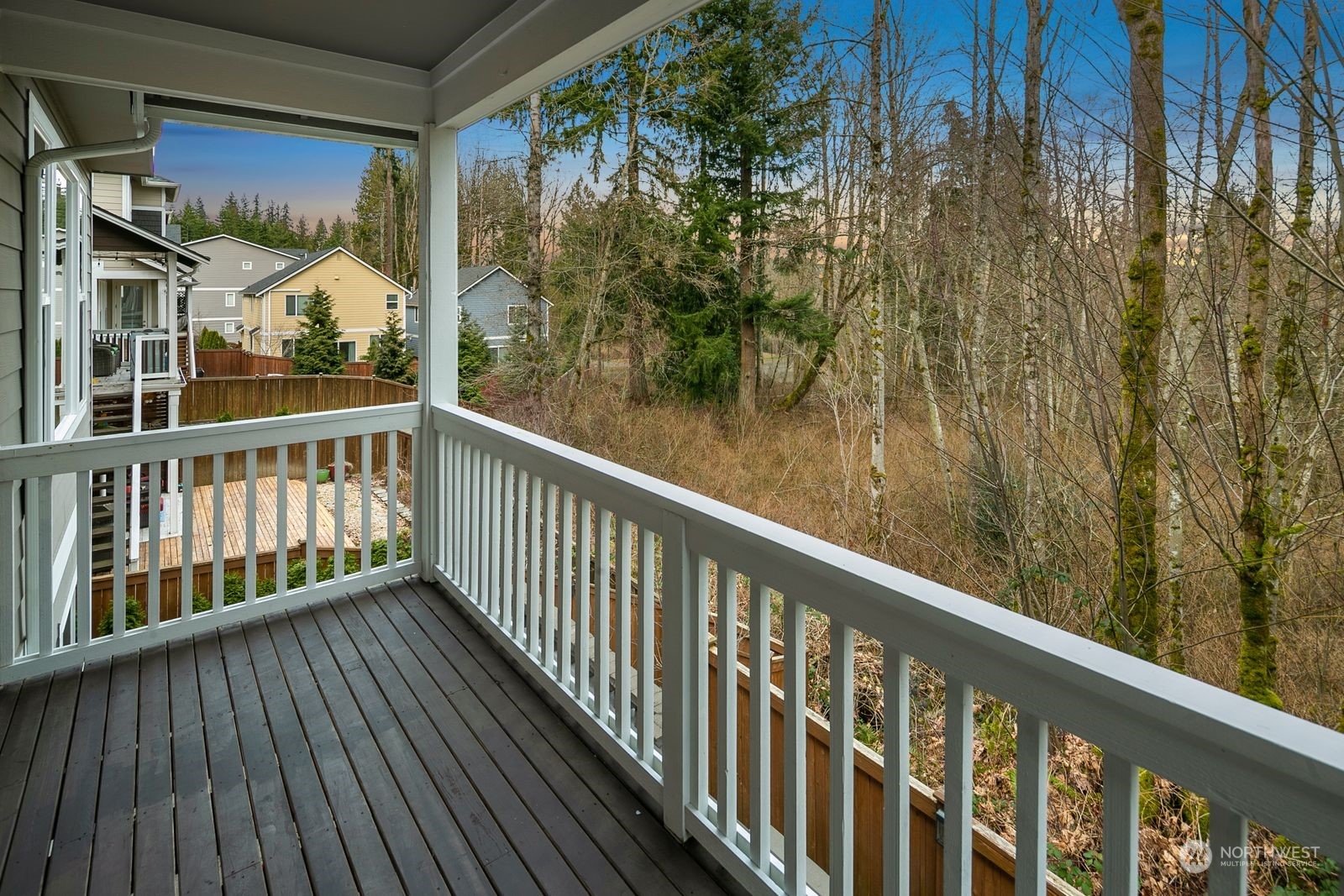 17605 3rd Avenue Southeast Bothell, WA 98012 - Photo 33 of 38 a view of balcony with wooden floor