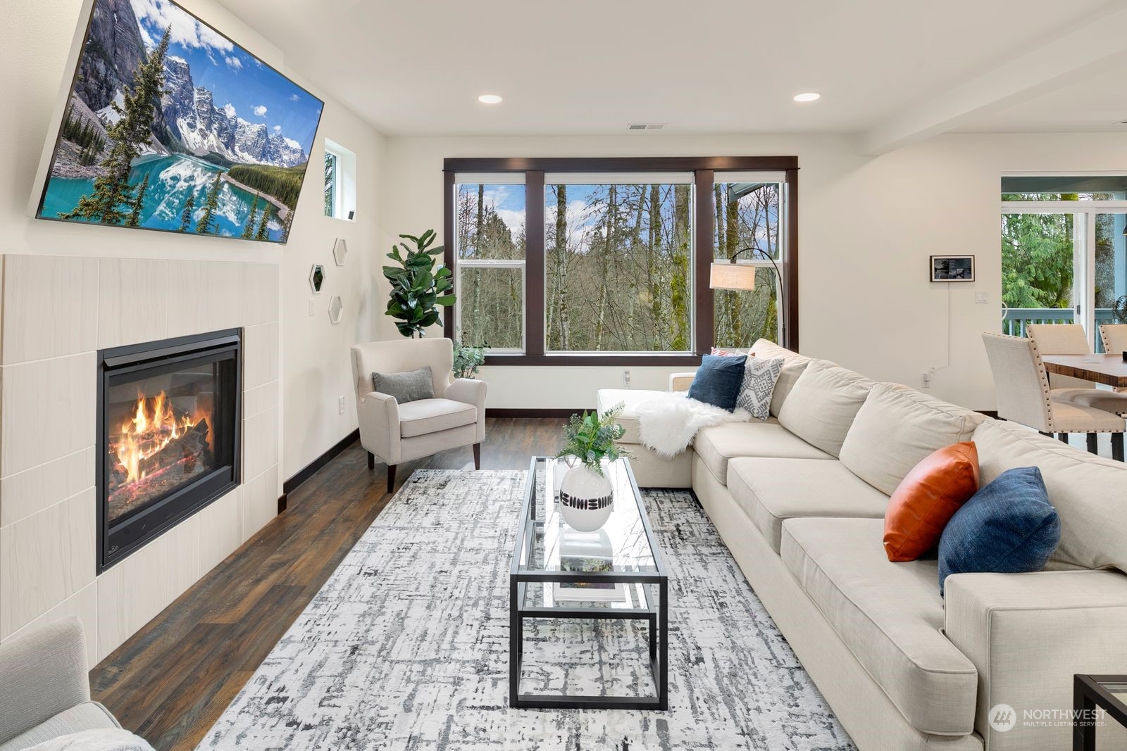 17605 3rd Avenue Southeast Bothell, WA 98012 - Photo 6 of 38 a living room with furniture fireplace and window
