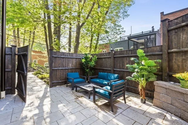 a house view with a sitting space