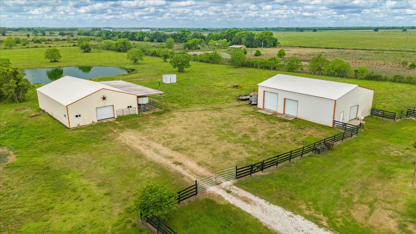 1755 McBride-Devillier Loop Winnie, TX 77665 - Photo 44 of 44 a aerial view of a house with a yard