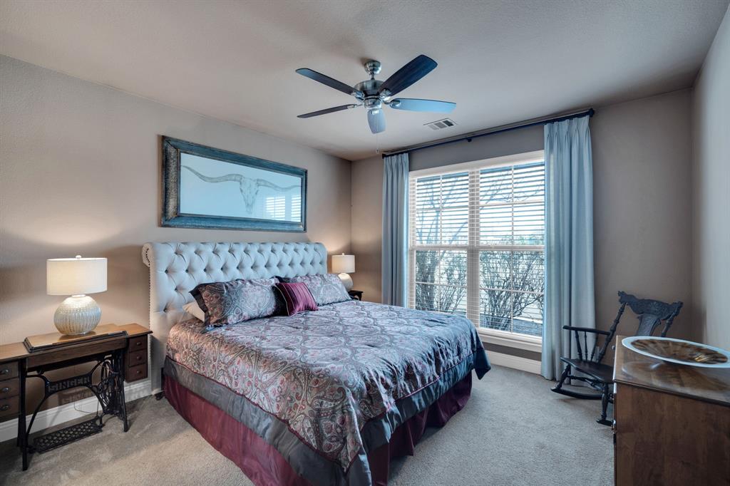 136 Sullivan Way Waxahachie, TX 75167 - Photo 21 of 40 a bedroom with a bed and window