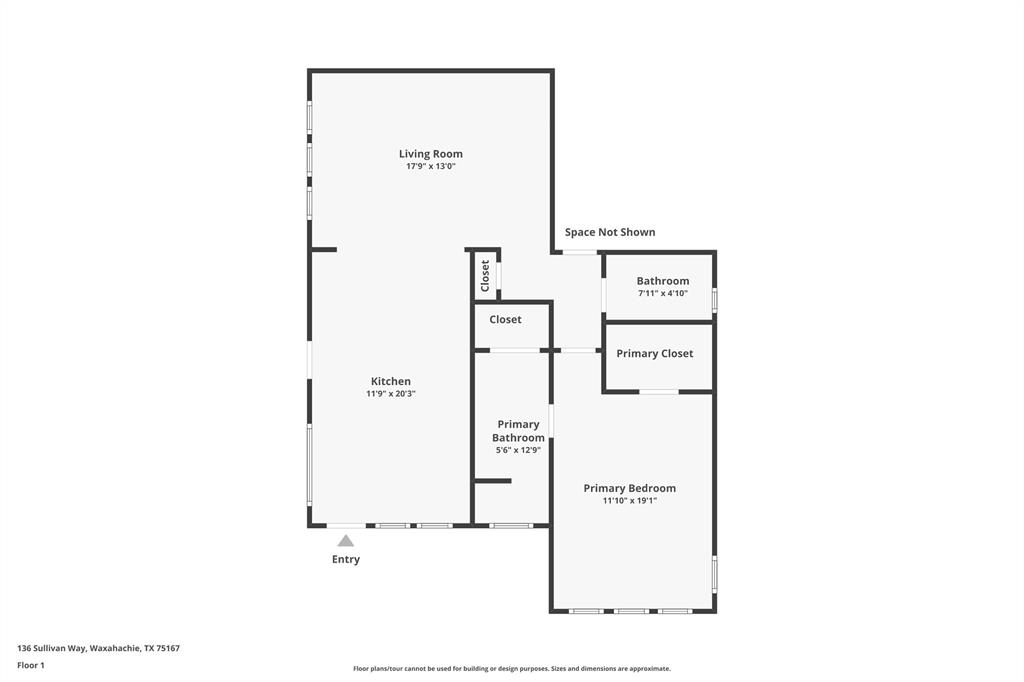 136 Sullivan Way Waxahachie, TX 75167 - Photo 40 of 40 a picture of a floor plan