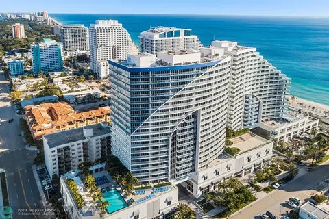 a front view of a building