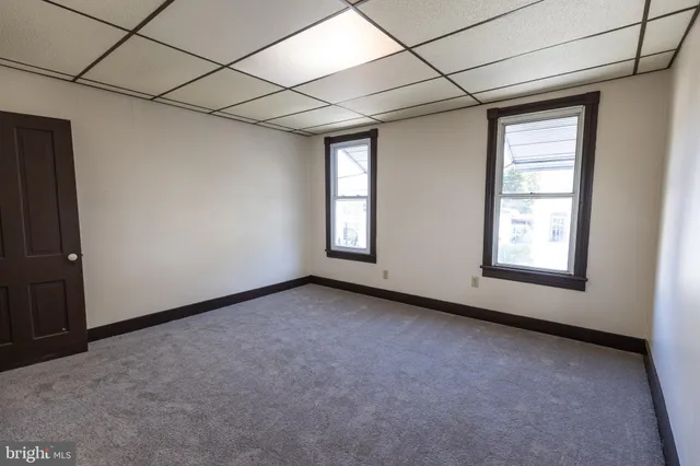 a view of a room with closet