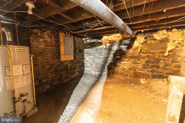 a view of backyard with green space