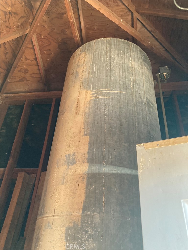 35127 Condor Road Newberry Springs, CA 92365 - Photo 57 of 60 Tank inside of tall shed, showing the large pressure tank that was used for the old well.
