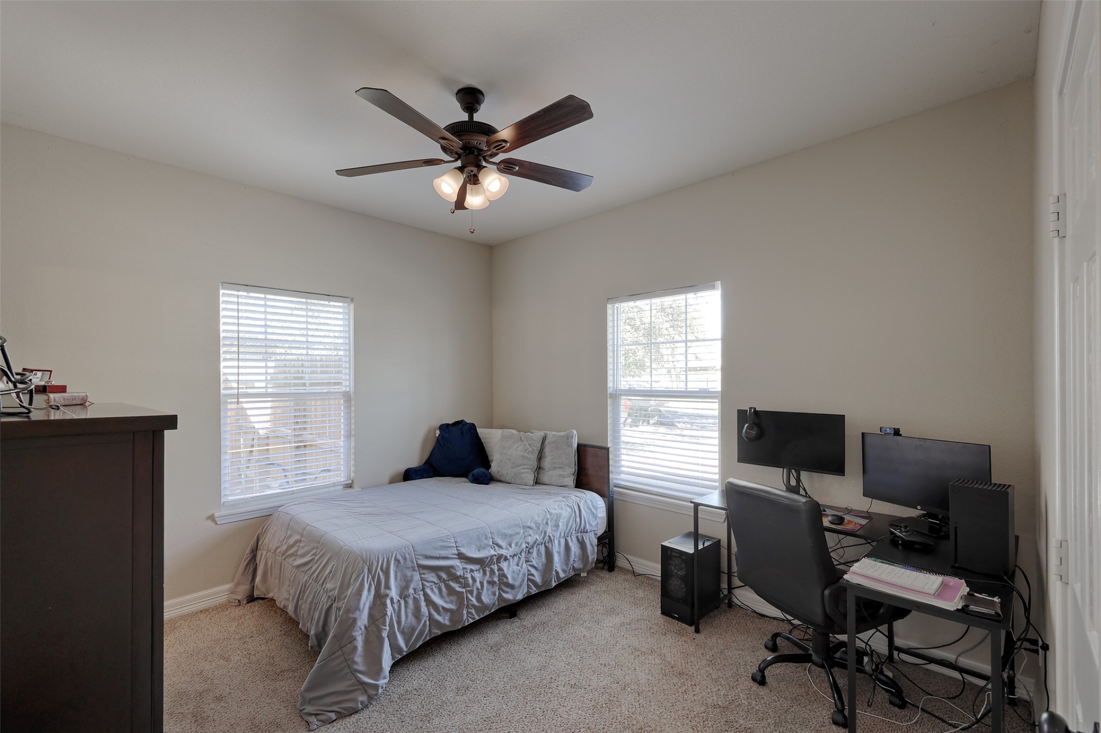 1122 Detroit Street College Station, TX 77840 - Photo 13 of 48 Bedroom #1 with great closet space and private en-suite bathroom.