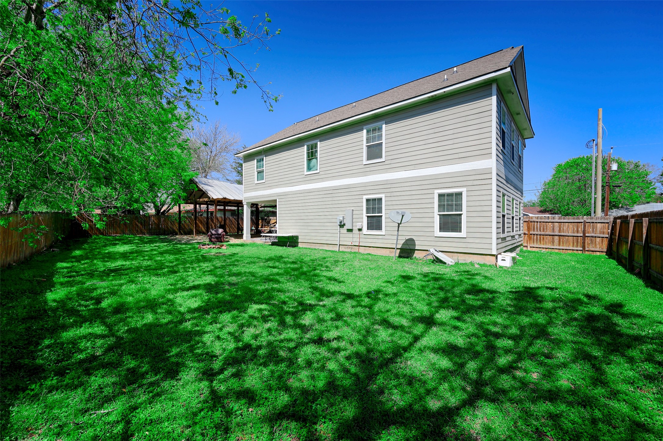 1122 Detroit Street College Station, TX 77840 - Photo 40 of 48 Fenced backyard for added privacy and play!
