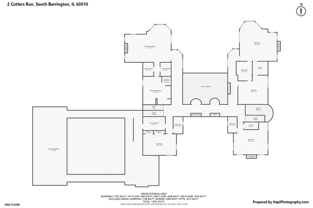 $2,999,995 | 2 Cutters Run, South Barrington, IL 60010