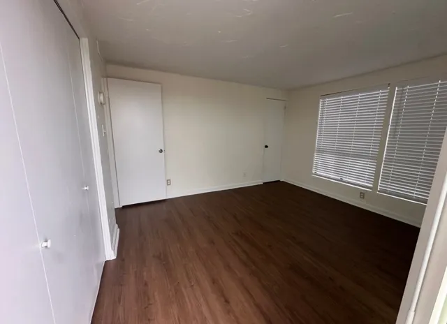 wooden floor in an empty room