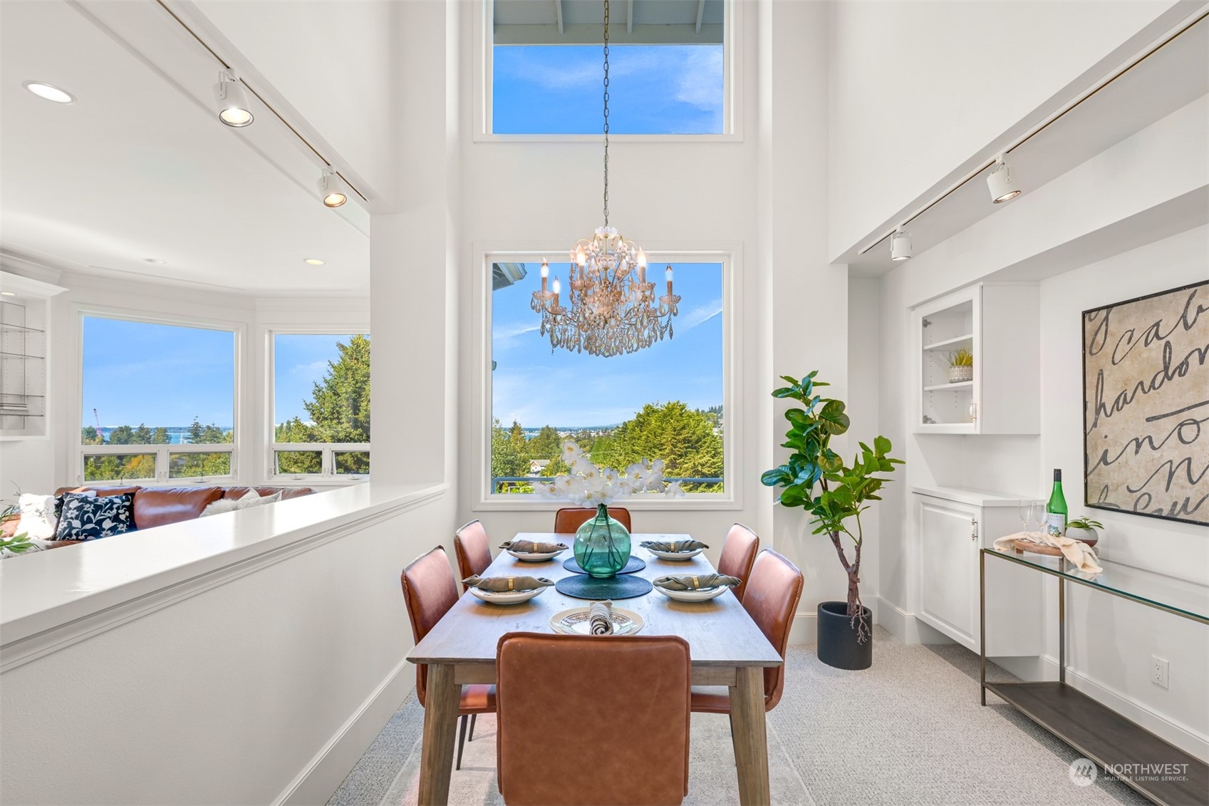 215 Bayside Road Bellingham, WA 98225 - Photo 10 of 38 a view of a dining room with furniture window and outside view