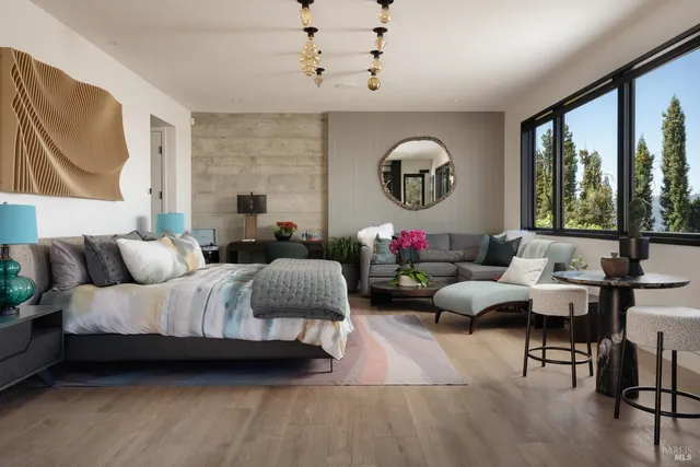 a view of a chairs and table in the terrace