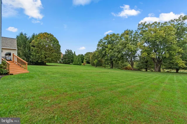 a view of a lake with a city