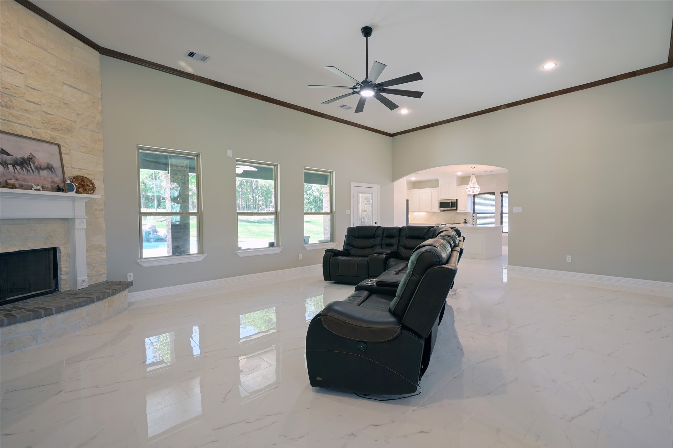 320 Dahlia Road Huntsville, TX 77320 - Photo 11 of 50 Room for a massive living room set.