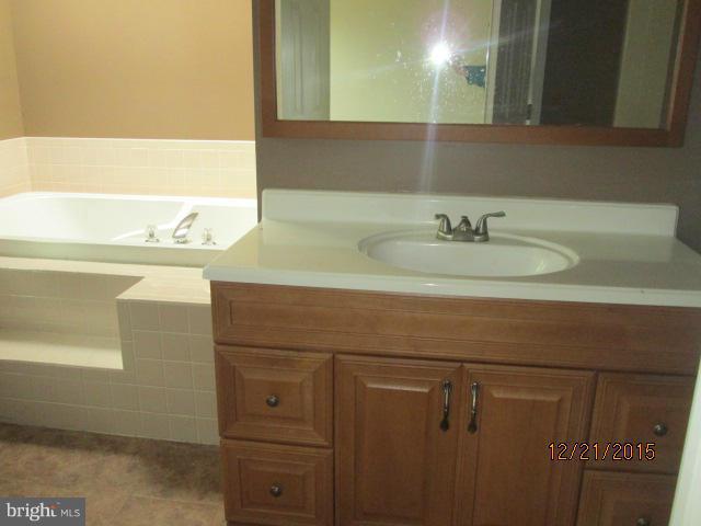 426 Rachaels Way Prince Frederick, MD 20678 - Photo 10 of 22 a bathroom with a sink and a mirror