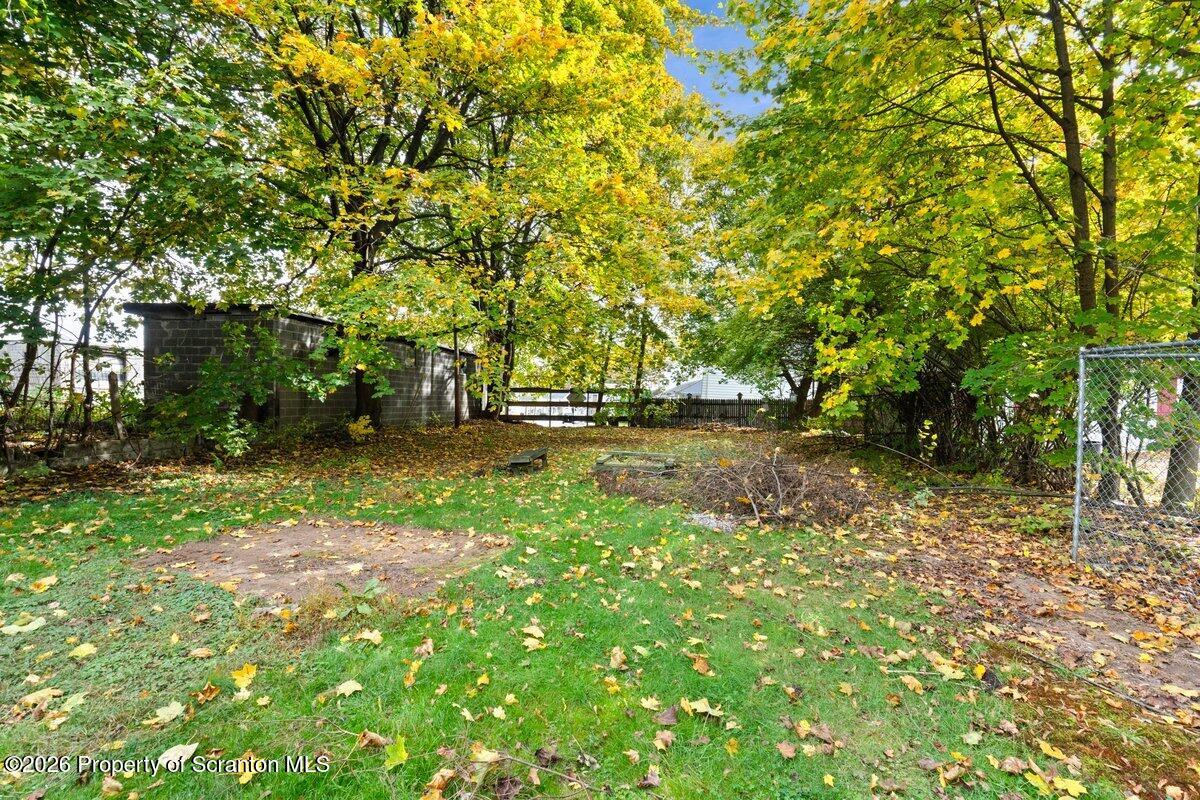 18 Linden Street Luzerne, PA 18709 - Photo 29 of 32 a backyard of a house with lots of green space